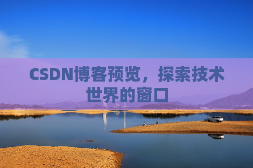 CSDN博客预览，探索技术世界的窗口